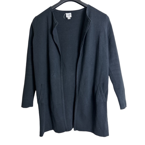 J Crew Vanessa Open Front Sweater Jacket Women’s Size XS - Picture 2 of 9